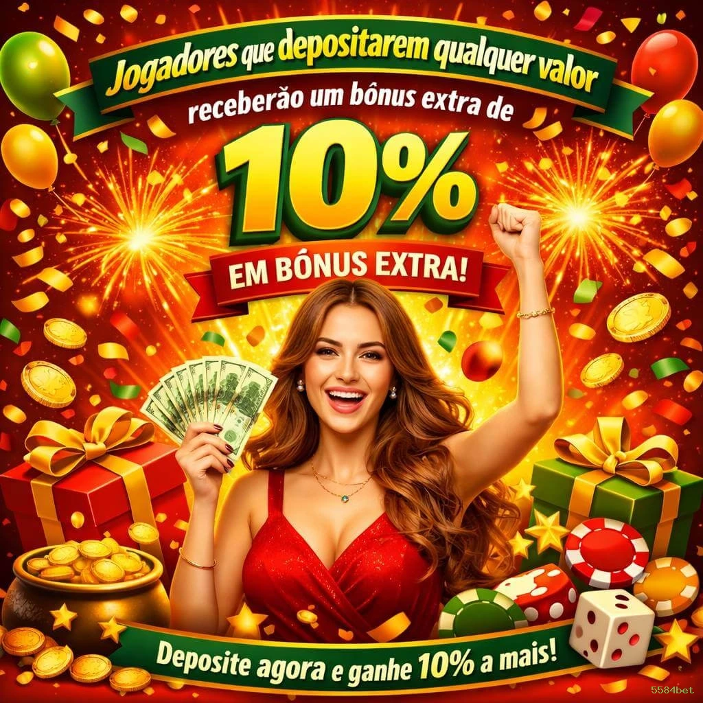 Imagem promocional do aplicativo mobile da 5584bet