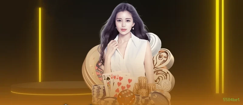 Imagem promocional da experiência de game da 5584bet